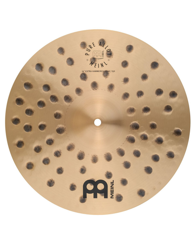 Meinl Cymbals PA14EHH Pure Alloy Extra Hammered Hihat - 14