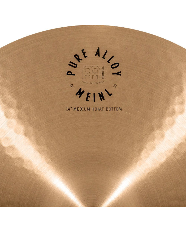 Meinl Cymbals PA14MH Pure Alloy Medium Hihat - 14