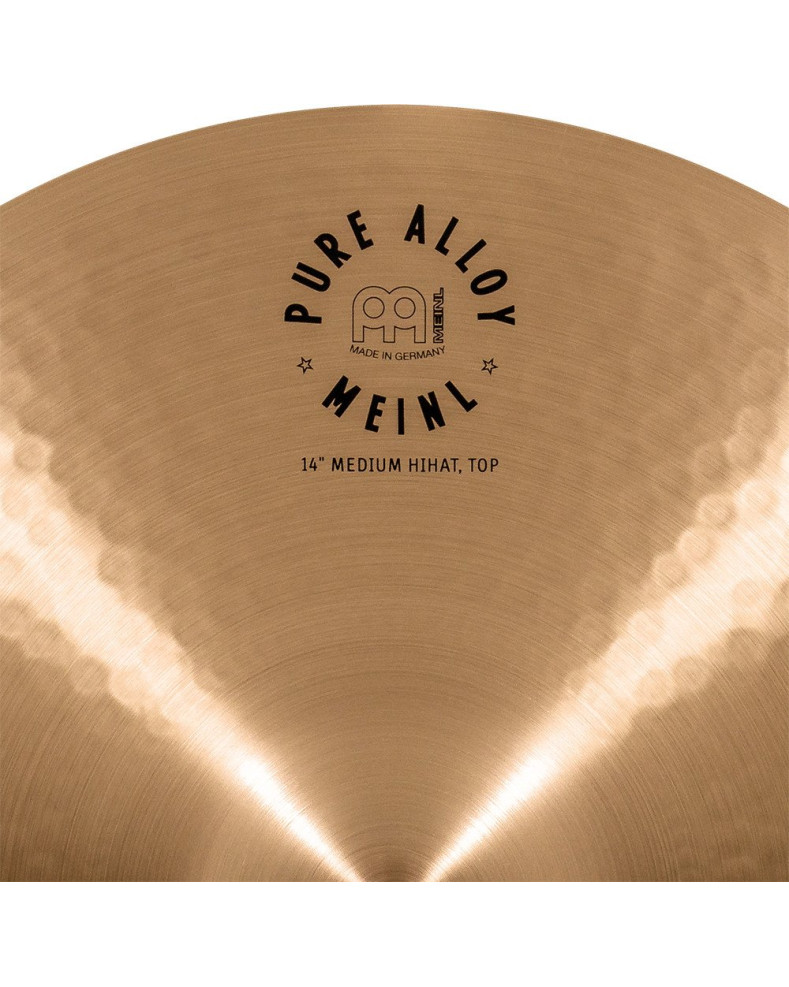 Meinl Cymbals PA14MH Pure Alloy Medium Hihat - 14