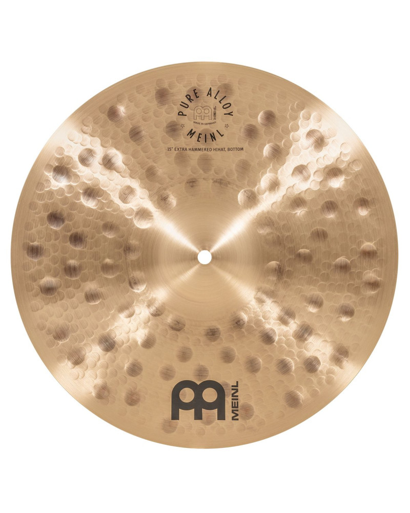 Meinl Cymbals PA15EHH Pure Alloy Extra Hammered Hihat - 15