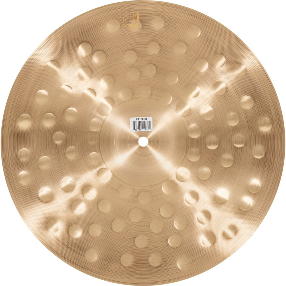Meinl Cymbals PA15EHH Pure Alloy Extra Hammered Hihat - 15