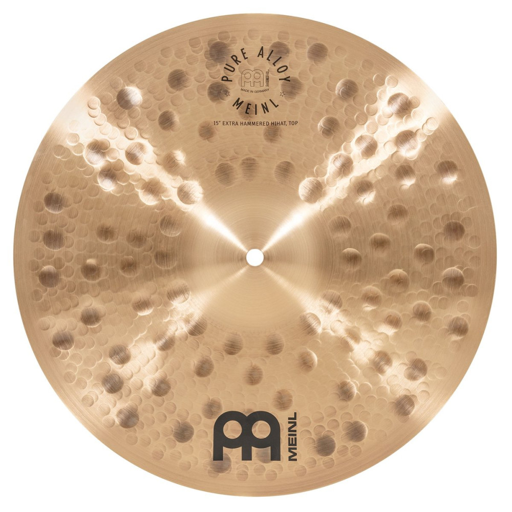 Meinl Cymbals PA15EHH Pure Alloy Extra Hammered Hihat - 15