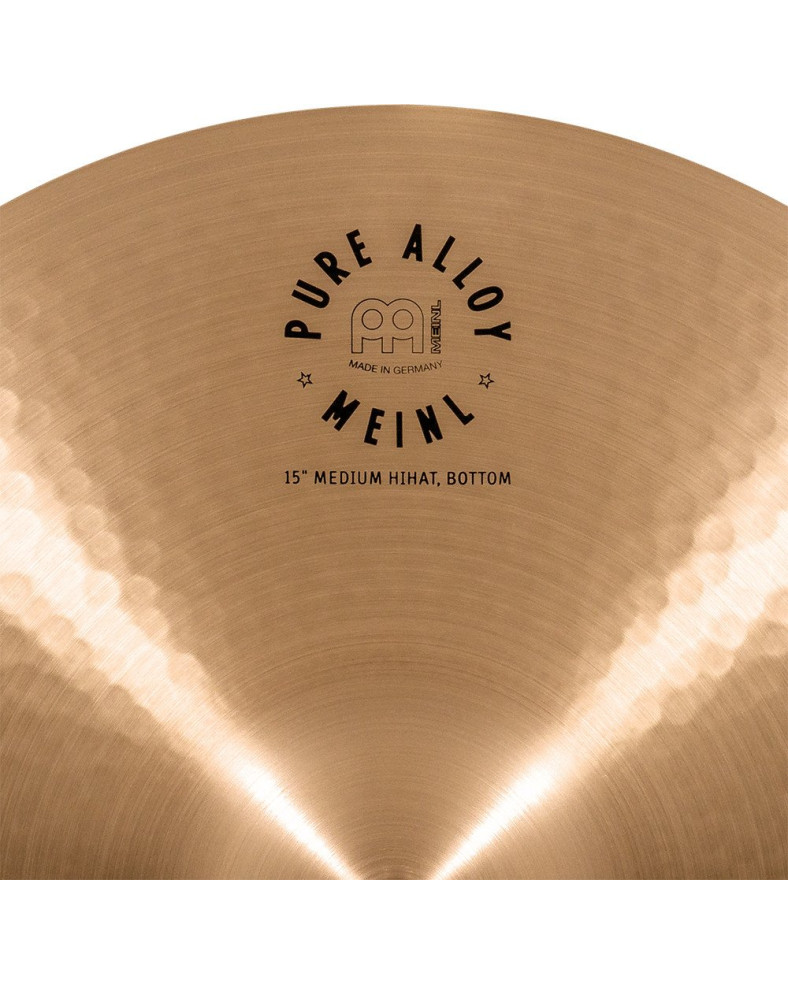 Meinl Cymbals PA15MH Pure Alloy Medium Hihat - 15