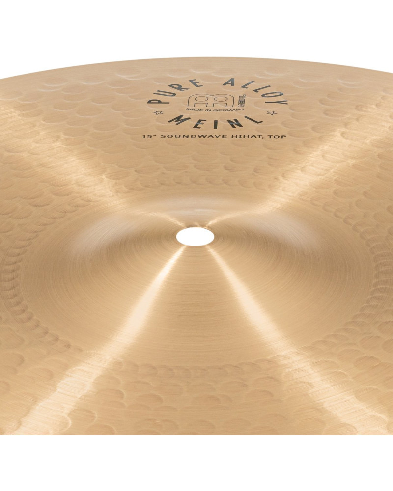 Meinl Cymbals PA15SWH Pure Alloy Soundwave Hihat - 15