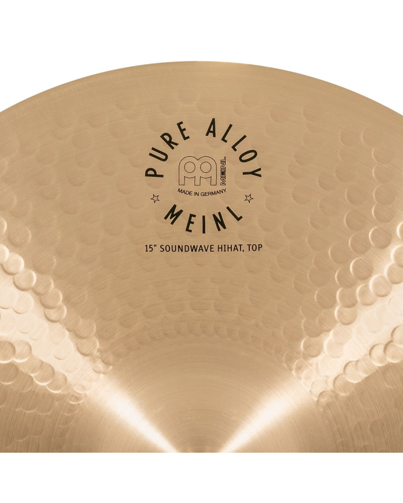 Meinl Cymbals PA15SWH Pure Alloy Soundwave Hihat - 15