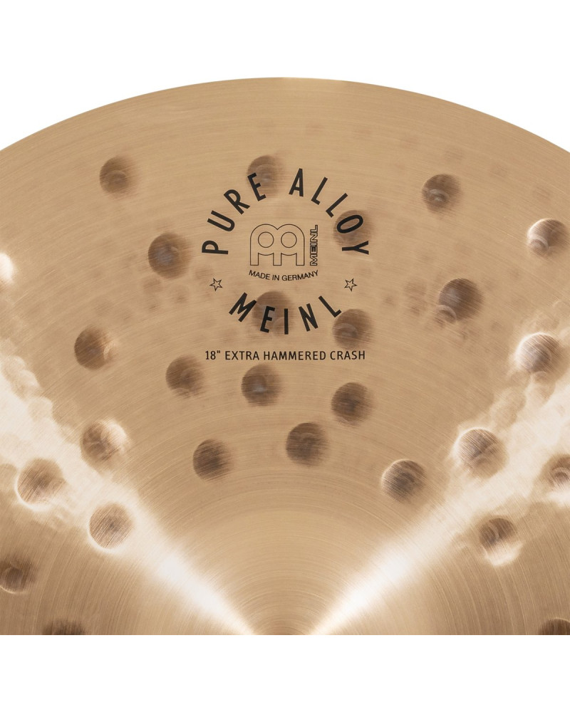 Meinl Cymbals PA18EHC Pure Alloy Extra Hammered Crash - 18