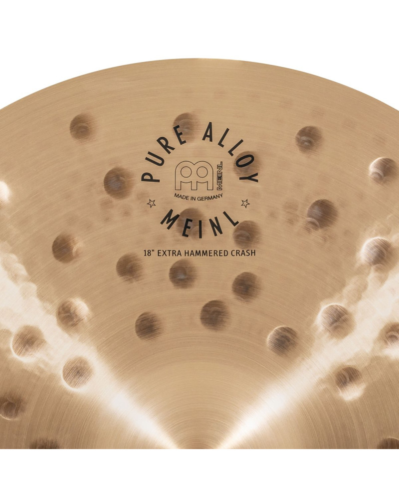 Meinl Cymbals PA18EHC Pure Alloy Extra Hammered Crash - 18