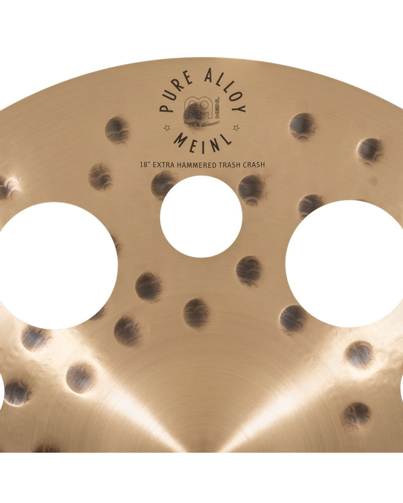 Meinl Cymbals PA18EHTRC Pure Alloy Extra Hammered Trash Crash - 18