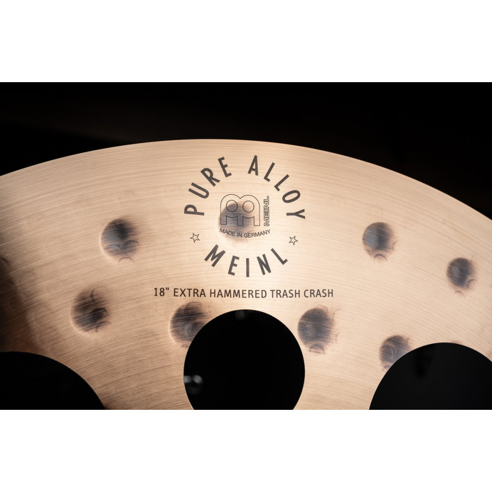 Meinl Cymbals PA18EHTRC Pure Alloy Extra Hammered Trash Crash - 18