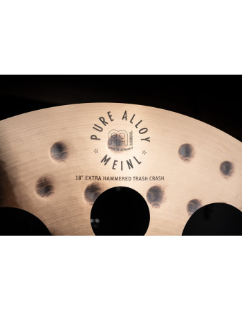 Meinl Cymbals PA18EHTRC Pure Alloy Extra Hammered Trash Crash - 18