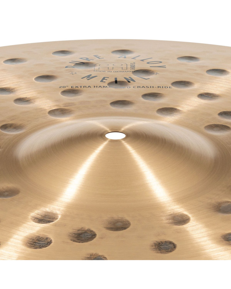 Meinl Cymbals PA20EHCR Pure Alloy Extra Hammered Crash-Ride - 20