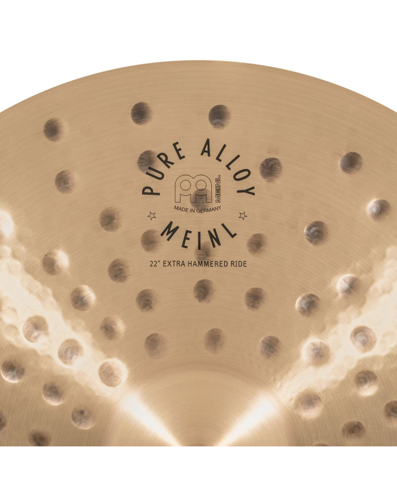 Meinl Cymbals PA22EHR Pure Alloy Extra Hammered Ride - 22