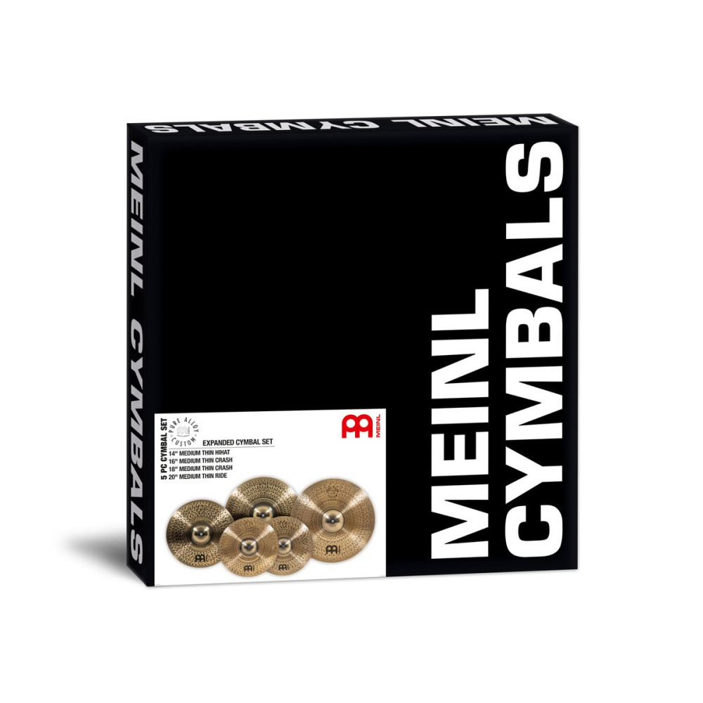 Meinl Cymbals PAC14161820 Pure Alloy Custom Expanded Set
