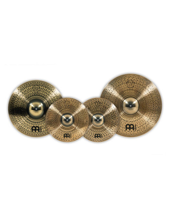 Meinl Cymbals PAC141820 Pure Alloy Custom Cymbal Set - 14” / 18” / 20”