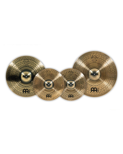 Meinl Cymbals PAC141820 Pure Alloy Custom Cymbal Set - 14” / 18” / 20”