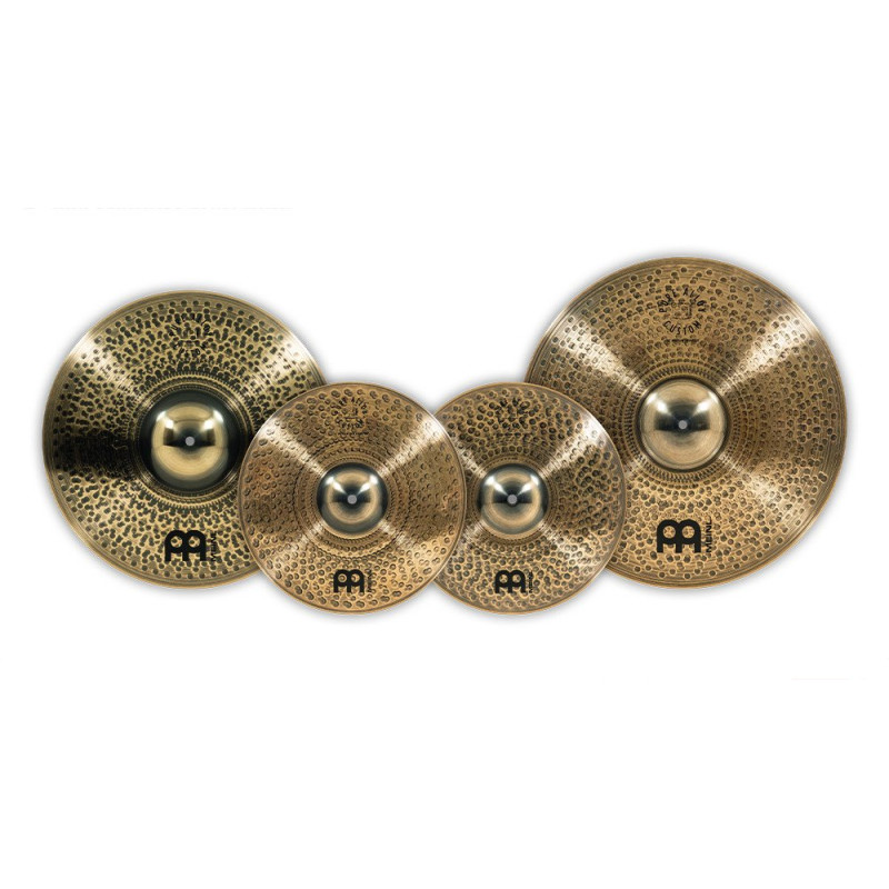 Meinl Cymbals PAC141820 Pure Alloy Custom Cymbal Set - 14” / 18” / 20”