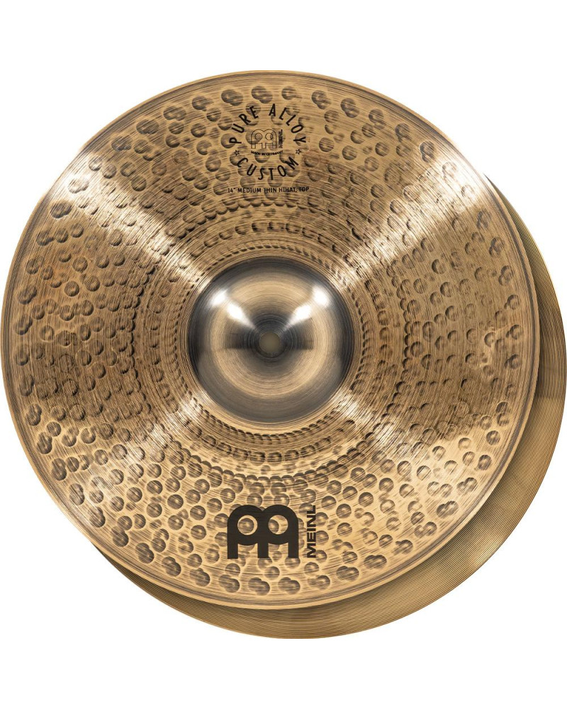 Meinl Cymbals PAC141820 Pure Alloy Custom Cymbal Set - 14” / 18” / 20”