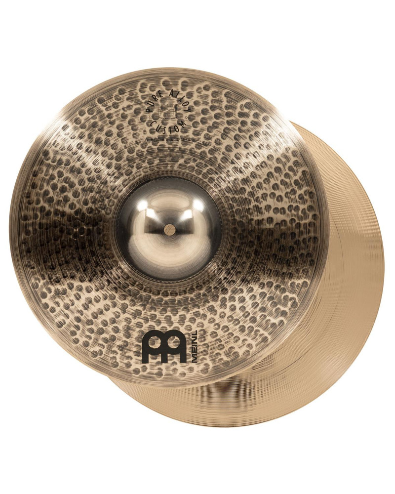 Meinl Cymbals PAC15MTH Pure Alloy Custom Medium Thin Hihat - 15