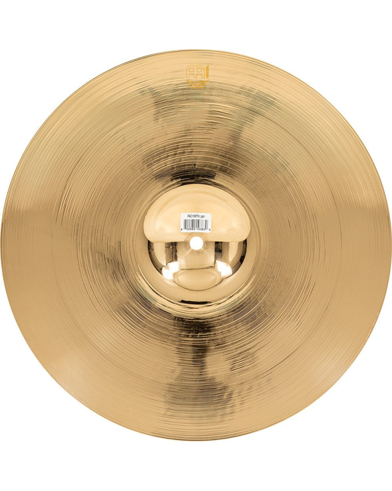 Meinl Cymbals PAC15MTH Pure Alloy Custom Medium Thin Hihat - 15