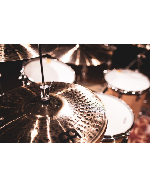 Meinl Cymbals PAC15MTH Pure Alloy Custom Medium Thin Hihat - 15