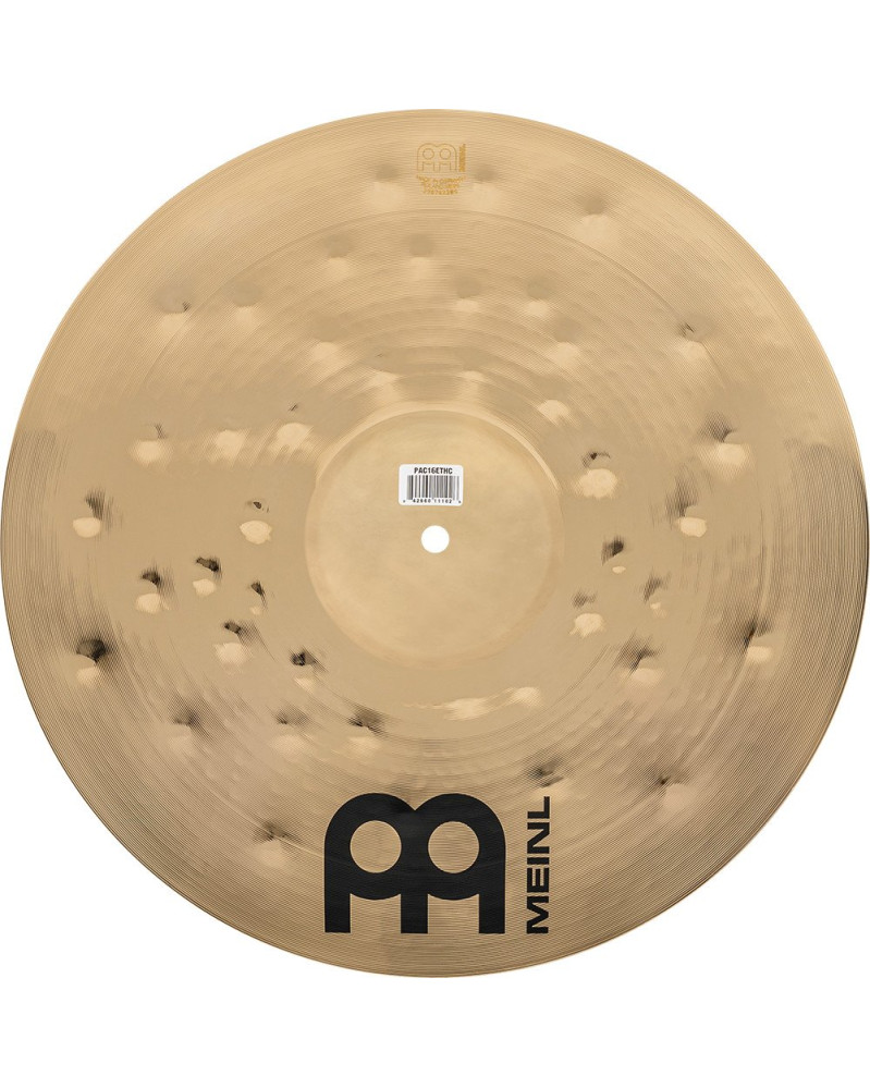 Meinl Cymbals PAC16ETHC Pure Alloy Custom Extra Thin Hammered Crash - 16
