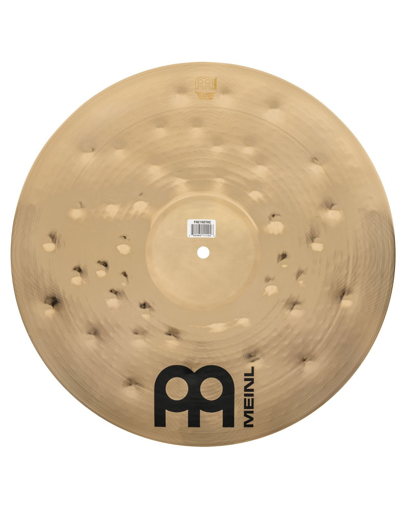 Meinl Cymbals PAC16ETHC Pure Alloy Custom Extra Thin Hammered Crash - 16