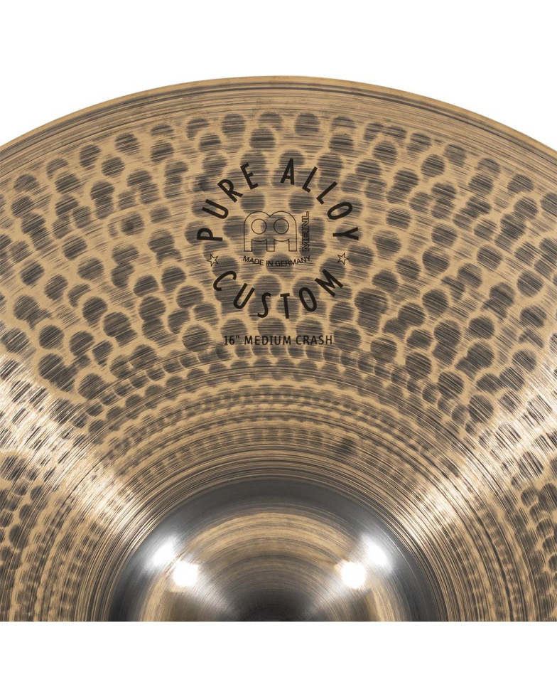Meinl Cymbals PAC16MC Pure Alloy Custom Medium Crash - 16