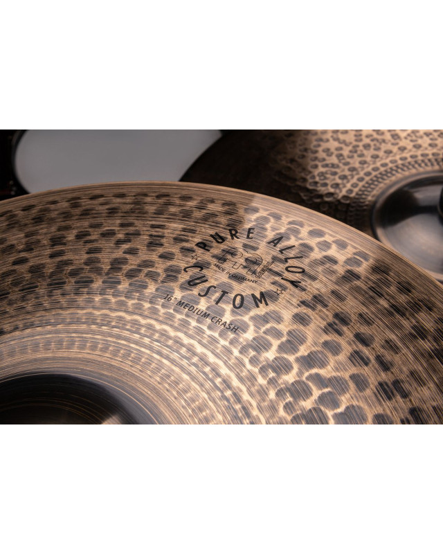 Meinl Cymbals PAC16MC Pure Alloy Custom Medium Crash - 16