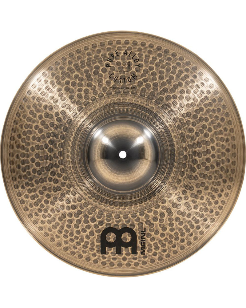 Meinl Cymbals PAC17MTC Pure Alloy Custom Medium Thin Crash - 17