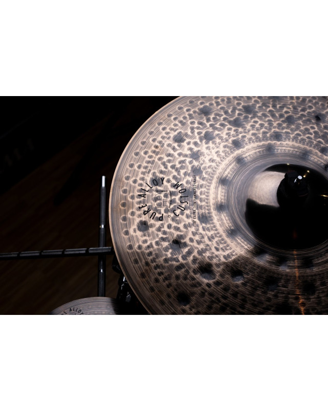 Meinl Cymbals PAC18ETHC Pure Alloy Custom Extra Thin Hammered Crash - 18