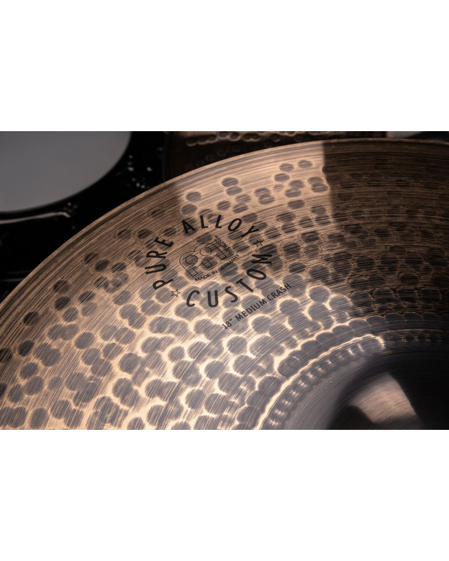 Meinl Cymbals PAC18MC Pure Alloy Custom Medium Crash - 18