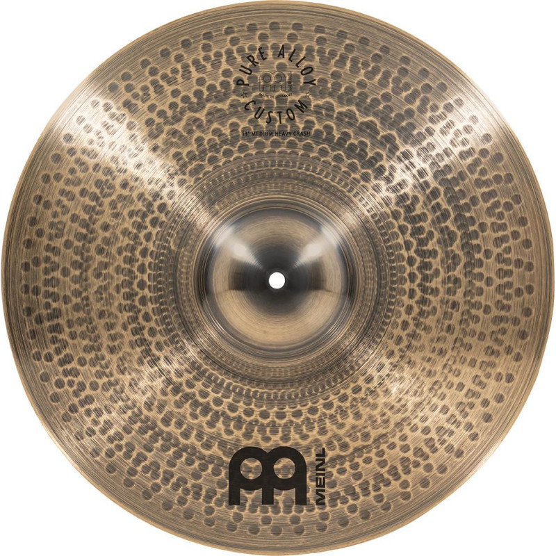 Meinl Cymbals PAC18MHC Pure Alloy Custom Medium Heavy Crash - 18