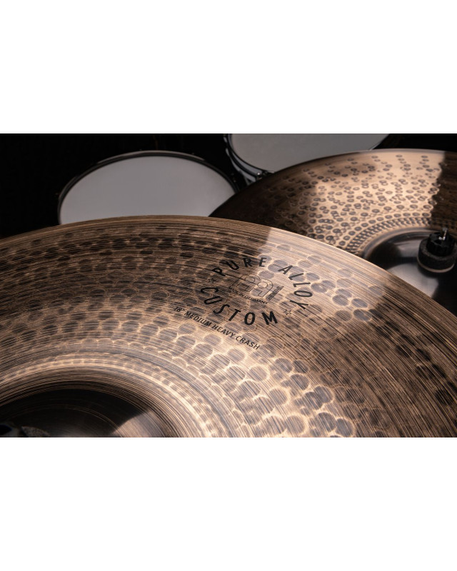 Meinl Cymbals PAC18MHC Pure Alloy Custom Medium Heavy Crash - 18