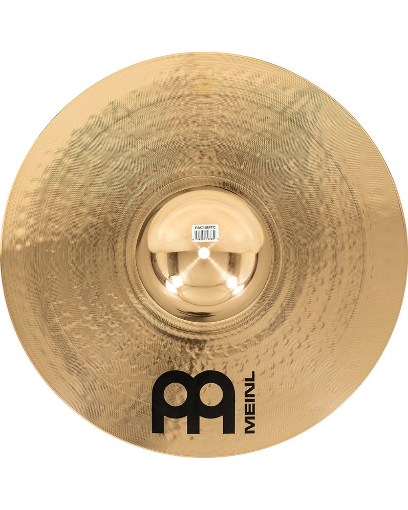 Meinl Cymbals PAC18MTC Pure Alloy Custom Medium Thin Crash - 18