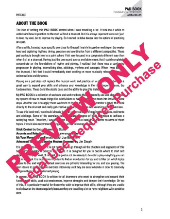 ANIKA NILLES Pad Book / International Edition - Fundamental Workouts