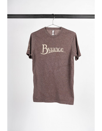 Meinl Cymbals S75-S MEINL t-shirt espresso - with Byzance logo