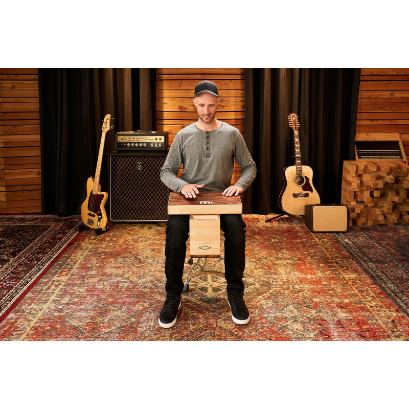 Meinl Percussion 1B-AEVLPS Artisan Edition Series Slaptop Cajon Vidalita Line - Palo Santo