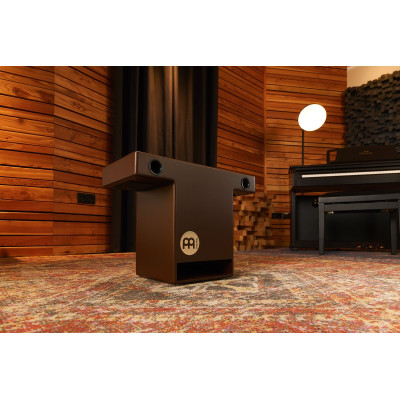 Meinl Percussion 1B-TOPCAJ2WN Turbo Slaptop Cajon - Walnut