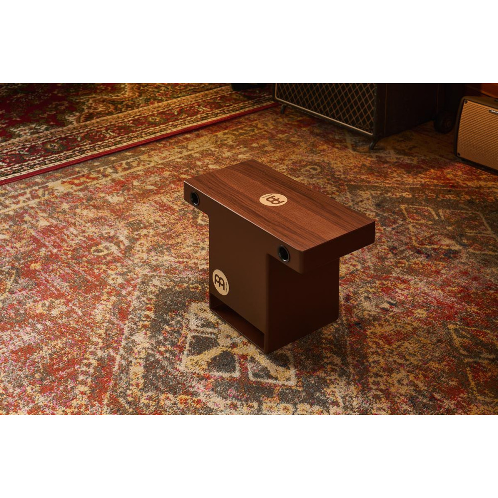 Meinl Percussion 1B-TOPCAJ2WN Turbo Slaptop Cajon - Walnut