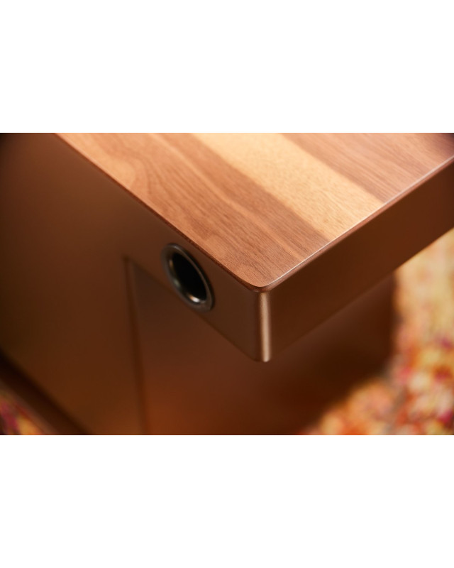 Meinl Percussion 1B-TOPCAJ2WN Turbo Slaptop Cajon - Walnut