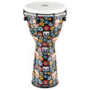 Meinl Percussion ADJ10-DA Alpine Series, Synthetic Djembe, Day of the Dead Finish - 10