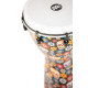 Meinl Percussion ADJ10-DA Alpine Series, Synthetic Djembe, Day of the Dead Finish - 10