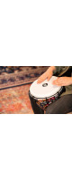 Meinl Percussion ADJ10-DA Alpine Series, Synthetic Djembe, Day of the Dead Finish - 10