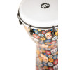 Meinl Percussion ADJ10-DA Alpine Series, Synthetic Djembe, Day of the Dead Finish - 10