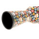 Meinl Percussion ADJ10-DA Alpine Series, Synthetic Djembe, Day of the Dead Finish - 10