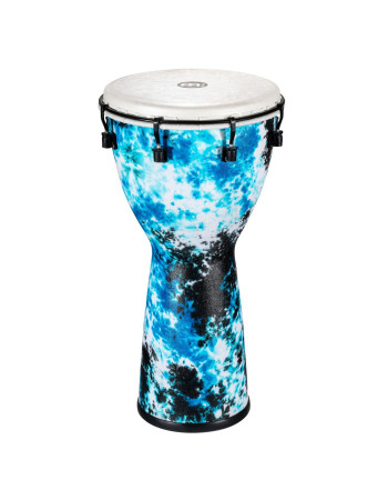 Meinl Percussion ADJ10-GB Alpine Series Djembe, Synthetic Head, Galactic Blue Tie Dye - 10