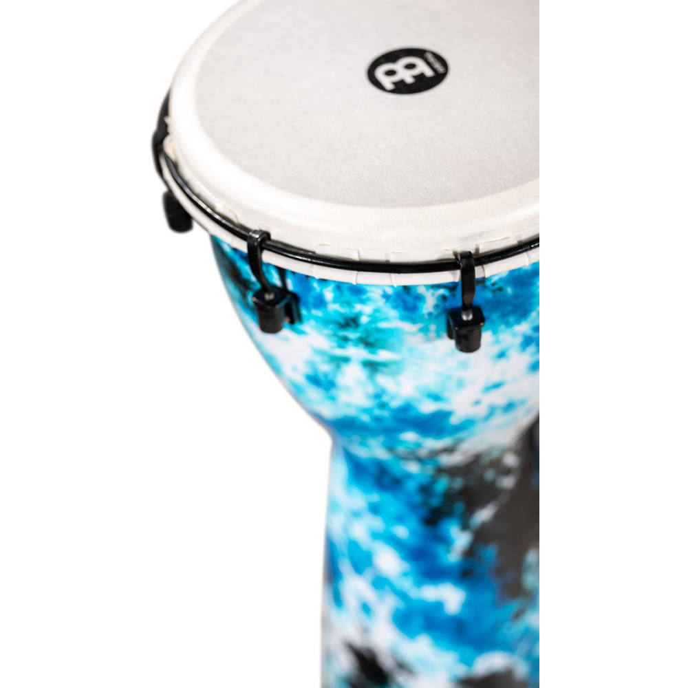Meinl Percussion ADJ10-GB Alpine Series Djembe, Synthetic Head, Galactic Blue Tie Dye - 10