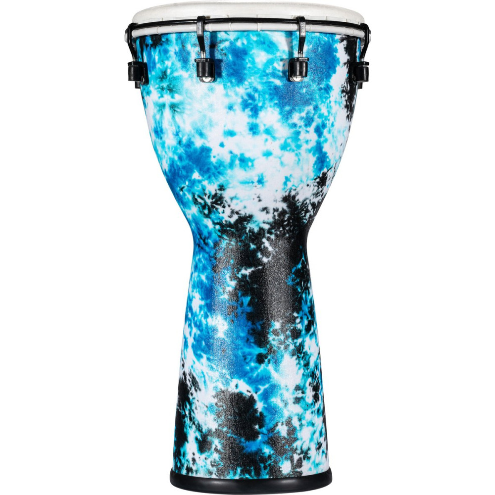 Meinl Percussion ADJ10-GB Alpine Series Djembe, Synthetic Head, Galactic Blue Tie Dye - 10
