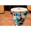 Meinl Percussion ADJ10-GB Alpine Series Djembe, Synthetic Head, Galactic Blue Tie Dye - 10