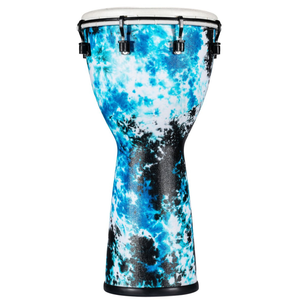 Meinl Percussion ADJ10-GB Alpine Series Djembe, Synthetic Head, Galactic Blue Tie Dye - 10